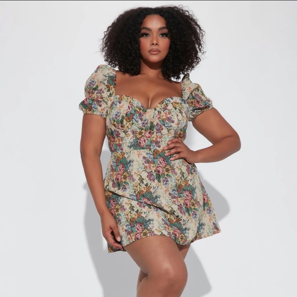 Fashion Nova Royally Crowned Mini Dress